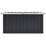 vidaXL Ladă de depozitare pentru grădină, antracit, 129 x 67 x 65 cm vidaXL Ladă de depozitare pentru grădină, antracit, 129 x 67 x 65 cm