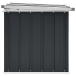 vidaXL Ladă de depozitare pentru grădină, antracit, 129 x 67 x 65 cm vidaXL Ladă de depozitare pentru grădină, antracit, 129 x 67 x 65 cm
