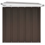 vidaXL Ladă de depozitare pentru grădină, maro, 129 x 67 x 65 cm vidaXL Ladă de depozitare pentru grădină, maro, 129 x 67 x 65 cm