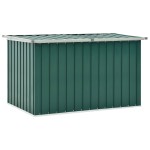 vidaXL Ladă de depozitare pentru grădină, verde, 149 x 99 x 93 cm vidaXL Ladă de depozitare pentru grădină, verde, 149 x 99 x 93 cm