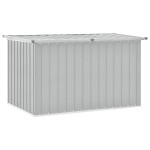 vidaXL Ladă de depozitare pentru grădină, gri, 149x99x93 cm vidaXL Ladă de depozitare pentru grădină, gri, 149x99x93 cm