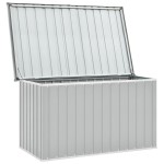 vidaXL Ladă de depozitare pentru grădină, gri, 149x99x93 cm vidaXL Ladă de depozitare pentru grădină, gri, 149x99x93 cm