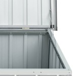 vidaXL Ladă de depozitare pentru grădină, gri, 149x99x93 cm vidaXL Ladă de depozitare pentru grădină, gri, 149x99x93 cm
