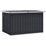 vidaXL Ladă de depozitare pentru grădină, antracit, 149 x 99 x 93 cm vidaXL Ladă de depozitare pentru grădină, antracit, 149 x 99 x 93 cm