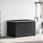 vidaXL Ladă de depozitare pentru grădină, antracit, 149 x 99 x 93 cm vidaXL Ladă de depozitare pentru grădină, antracit, 149 x 99 x 93 cm
