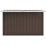 vidaXL Ladă de depozitare pentru grădină, maro, 149 x 99 x 93 cm vidaXL Ladă de depozitare pentru grădină, maro, 149 x 99 x 93 cm