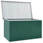 vidaXL Ladă de depozitare pentru grădină, verde, 171 x 99 x 93 cm vidaXL Ladă de depozitare pentru grădină, verde, 171 x 99 x 93 cm