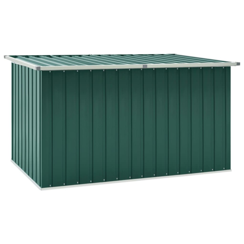 vidaXL Ladă de depozitare pentru grădină, verde, 171 x 99 x 93 cm