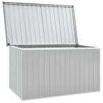 vidaXL Ladă de depozitare pentru grădină, gri, 171x99x93 cm vidaXL Ladă de depozitare pentru grădină, gri, 171x99x93 cm