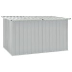 vidaXL Ladă de depozitare pentru grădină, gri, 171x99x93 cm vidaXL Ladă de depozitare pentru grădină, gri, 171x99x93 cm