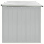 vidaXL Ladă de depozitare pentru grădină, gri, 171x99x93 cm vidaXL Ladă de depozitare pentru grădină, gri, 171x99x93 cm