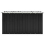 vidaXL Ladă de depozitare pentru grădină, antracit, 171 x 99 x 93 cm vidaXL Ladă de depozitare pentru grădină, antracit, 171 x 99 x 93 cm