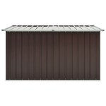 vidaXL Ladă de depozitare pentru grădină, maro, 171 x 99 x 93 cm vidaXL Ladă de depozitare pentru grădină, maro, 171 x 99 x 93 cm