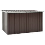 vidaXL Ladă de depozitare pentru grădină, maro, 171 x 99 x 93 cm vidaXL Ladă de depozitare pentru grădină, maro, 171 x 99 x 93 cm