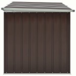 vidaXL Ladă de depozitare pentru grădină, maro, 171 x 99 x 93 cm vidaXL Ladă de depozitare pentru grădină, maro, 171 x 99 x 93 cm