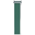 vidaXL Magazie de grădină, verde, 116x45x175 cm, oțel zincat vidaXL Magazie de grădină, verde, 116x45x175 cm, oțel zincat