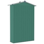 vidaXL Magazie de grădină, verde, 116x45x175 cm, oțel zincat vidaXL Magazie de grădină, verde, 116x45x175 cm, oțel zincat