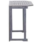 vidaXL Masă de balcon pliabilă, 90x50x74 cm, lemn masiv de acacia vidaXL Masă de balcon pliabilă, 90x50x74 cm, lemn masiv de acacia