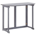 vidaXL Masă de balcon pliabilă, 90x50x74 cm, lemn masiv de acacia vidaXL Masă de balcon pliabilă, 90x50x74 cm, lemn masiv de acacia