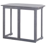 vidaXL Masă de balcon pliabilă, 90x50x74 cm, lemn masiv de acacia vidaXL Masă de balcon pliabilă, 90x50x74 cm, lemn masiv de acacia