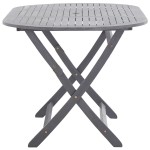 vidaXL Masă de grădină pliabilă, 160x85x75 cm, lemn masiv de acacia vidaXL Masă de grădină pliabilă, 160x85x75 cm, lemn masiv de acacia
