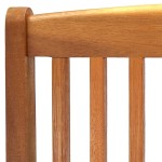 vidaXL Scaune pliabile de exterior, 4 buc., lemn masiv de acacia
