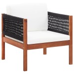 vidaXL Set mobilier de grădină, 4 piese, lemn masiv de acacia vidaXL Set mobilier de grădină, 4 piese, lemn masiv de acacia