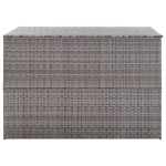 vidaXL Ladă de depozitare de grădină, gri, 150x100x100 cm, poliratan vidaXL Ladă de depozitare de grădină, gri, 150x100x100 cm, poliratan