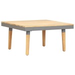 vidaXL Măsuță de cafea de grădină, 60x60x31,5 cm lemn masiv acacia