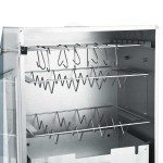 vidaXL Afumătoare cuptor grătar cu 1 kg peleți lemn, 44,5x29x83 cm vidaXL Afumătoare cuptor grătar cu 1 kg peleți lemn, 44,5x29x83 cm