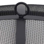 vidaXL Vatră de foc de exterior cu grătar, 76 cm, oțel inoxidabil vidaXL Vatră de foc de exterior cu grătar, 76 cm, oțel inoxidabil