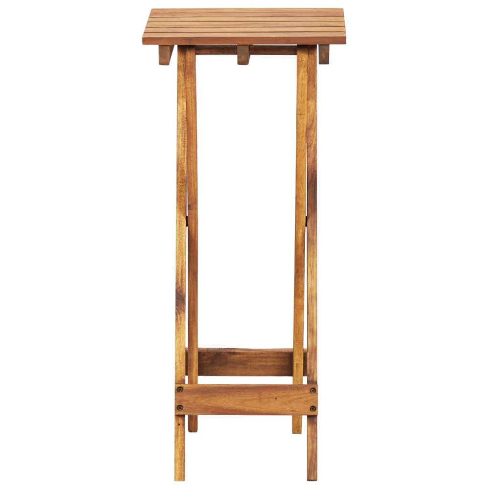 vidaXL Suport de plante, 30 x 30 x 67 cm, lemn masiv de acacia