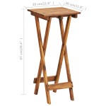 vidaXL Suport de plante, 30 x 30 x 67 cm, lemn masiv de acacia vidaXL Suport de plante, 30 x 30 x 67 cm, lemn masiv de acacia