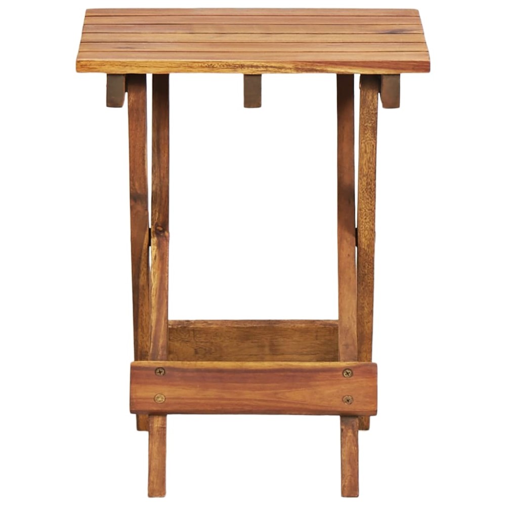 vidaXL Suport de plante, 30 x 30 x 38 cm, lemn masiv de acacia