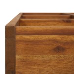 vidaXL Strat înălțat de grădină verdețuri, 60x60x15 cm, lemn acacia vidaXL Strat înălțat de grădină verdețuri, 60x60x15 cm, lemn acacia