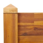 vidaXL Strat înălțat de grădină, 60x60x44 cm, lemn masiv de acacia vidaXL Strat înălțat de grădină, 60x60x44 cm, lemn masiv de acacia
