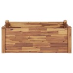 vidaXL Strat înălțat de grădină, 110x60x44 cm, lemn masiv de acacia