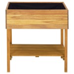 vidaXL Jardinieră înaltă, 78,5 x 58,5 x 78,5 cm, lemn masiv de acacia
