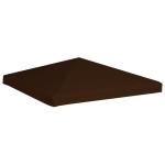 vidaXL Acoperiș pentru pavilion, 3 x 3 m, maro, 310 g/m² vidaXL Acoperiș pentru pavilion, 3 x 3 m, maro, 310 g/m²