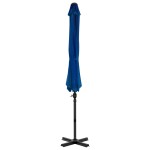 vidaXL Umbrelă în consolă, stâlp din aluminiu, albastru azur, 300 cm vidaXL Umbrelă în consolă, stâlp din aluminiu, albastru azur, 300 cm