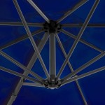 vidaXL Umbrelă în consolă, stâlp din aluminiu, albastru azur, 300 cm vidaXL Umbrelă în consolă, stâlp din aluminiu, albastru azur, 300 cm