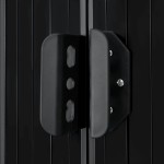 vidaXL Magazie depozitare grădină antracit 204x132x186 cm oțel