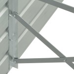vidaXL Strat înălțat de grădină, verde, 480x80x77 cm, oțel galvanizat vidaXL Strat înălțat de grădină, verde, 480x80x77 cm, oțel galvanizat