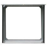 vidaXL Șopron depozitare lemne antracit 172x91x154 cm oțel galvanizat vidaXL Șopron depozitare lemne antracit 172x91x154 cm oțel galvanizat