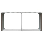 vidaXL Șopron depozitare lemne, maro, 330x92x153 cm, oțel galvanizat vidaXL Șopron depozitare lemne, maro, 330x92x153 cm, oțel galvanizat