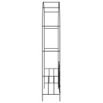 vidaXL Arcadă de grădină cu poartă, negru, 138 x 40 x 238 cm, fier vidaXL Arcadă de grădină cu poartă, negru, 138 x 40 x 238 cm, fier