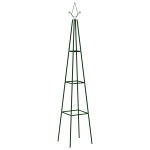 vidaXL Suporturi plante grădină 2 buc. verde închis 35x35x195 cm fier vidaXL Suporturi plante grădină 2 buc. verde închis 35x35x195 cm fier
