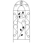 vidaXL Suporturi plante cățărătoare, 3 buc., negru, 40 x 100 cm, fier vidaXL Suporturi plante cățărătoare, 3 buc., negru, 40 x 100 cm, fier