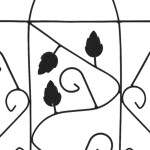 vidaXL Suporturi plante cățărătoare, 3 buc., negru, 40 x 100 cm, fier vidaXL Suporturi plante cățărătoare, 3 buc., negru, 40 x 100 cm, fier