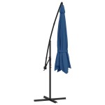vidaXL Umbrelă consolă de grădină, stâlp din aluminiu, albastru 350 cm vidaXL Umbrelă consolă de grădină, stâlp din aluminiu, albastru 350 cm